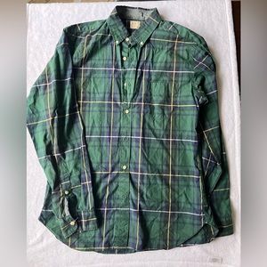 J. Crew Mens Long Sleeve Button Up. Size medium
